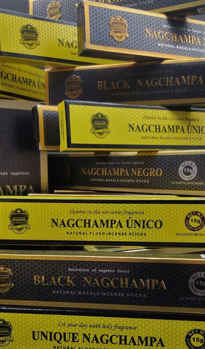 Imagen 5 de 6 de Incienso Masala Nag Champa Unico Anand X12 India Calidad