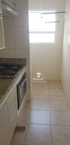 Apartamento Com 2 Dormitórios Para Alugar, 57 M² Por R$ 1.600,00/mês - Vila Assunção - Santo André/sp - Ap16436