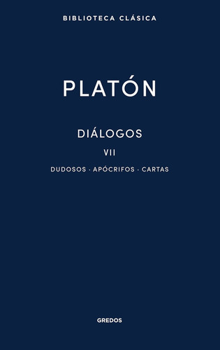 Libro Dialogos Vii - Platon