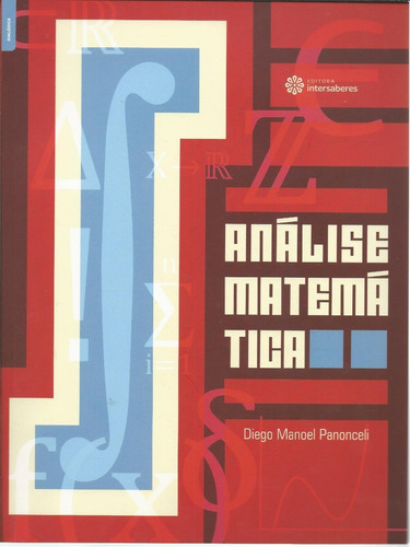 Livro Análise Matemática, Diego Manoel Panonceli