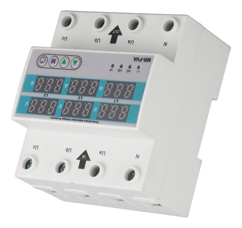 Relé Protector De Voltaje Trifásico Ajustable 220 V, Automát