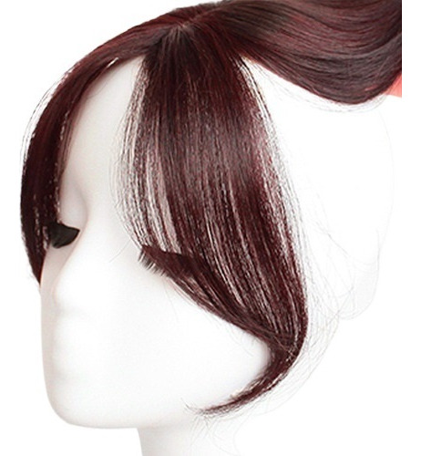 Cabelo Humano Topper Piecers Con Clip En La Parte Superior B