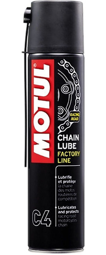 Óleo Lubrificante Corrente Motul Road Factory Line 400ml