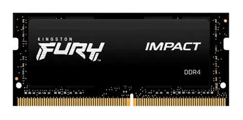 Memoria Ram Kingston Fury Impact Ddr4 16gb 2666mt/s 8gbit