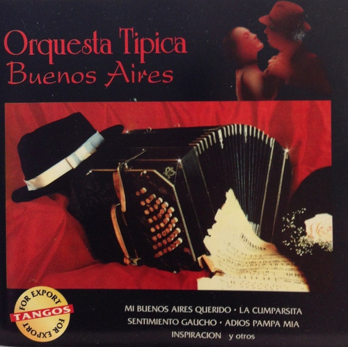 Tangos For Export Orquesta Típica De Buenos Aires Cd 