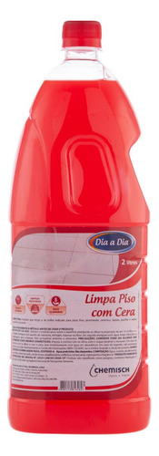 Limpa Piso Com Cera 2l Para Porcelanato Brilhante Acetinado