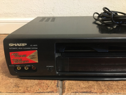 Reproductor Video Cassette Vhs Sharp Vc-h970z Para Reparar (Usado)