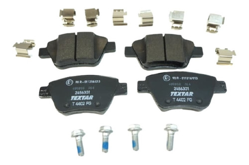 Imagen 4 de 11 de Juego De Pastillas Traseras Textar Alemanas Audi A1 - A3