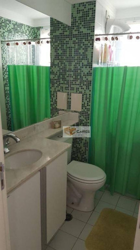 Imagem 4 de 10 de Apartamento Com 3 Dormitórios À Venda, 79 M² Por R$ 585.000,00 - Jardim Santa Genebra - Campinas/sp - Ap7826