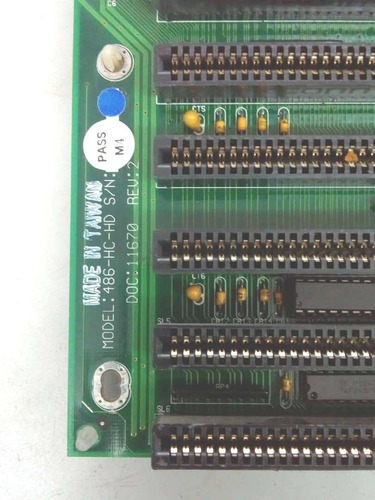 Tarjeta Madre 486 Hc-hd Cpu Intel I486 Dx, Con Ram Adicional