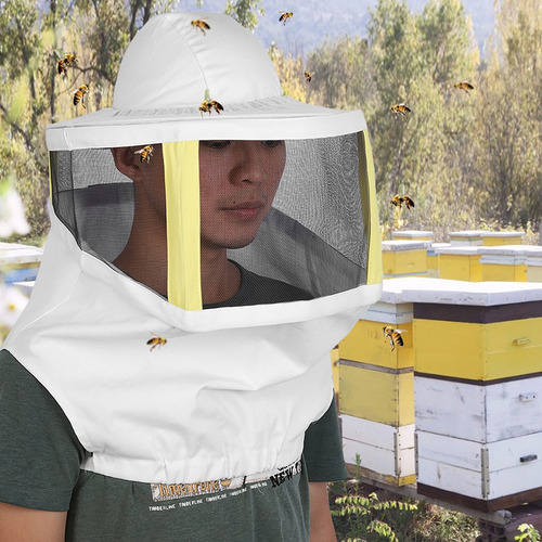 Máscara Antiabejas, Protector, Velo, Gorro Red, Apicultur