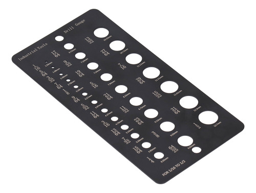 Broca Métrica Decimal Con 29 Orificios De 1/16 A 1/2 Pulgada
