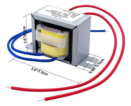 Transformador De Potencia Weideer Entrada 110 V Salida 24 V