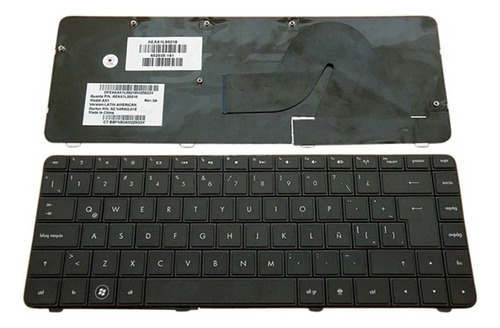 Teclado Hp Pavilion G42 G42-164la G42-362la Compaq Cq42 Esp Color Negro