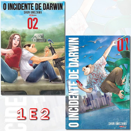 O Incidente De Darwin 1 E 2! Mangá Panini! Novo E Lacrado