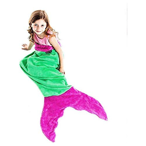 The Original Mermaid Tail Blanket (tamaño Juvenil), Ve...