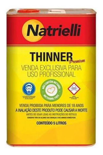 Thinner 8137 5 Litros Natrielli