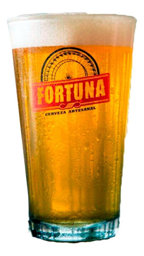Cerveza Fortuna 8 Pack + Vaso 16 Oz