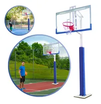 Comprar Castillo De Básquet Fijo Anclado \u002Fgraduable, De 3 Posiciones