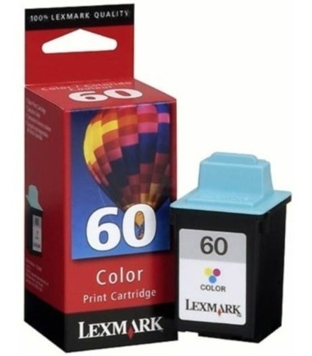 Cartucho Original Lexmark 60 Color. Precio De Liquidación.