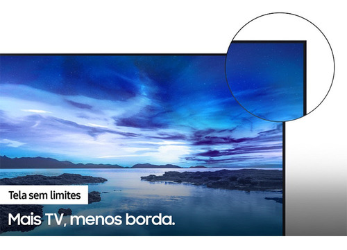 Imagem 4 de 7 de Smart Tv Samsung 65 4k Hdr Processador Crystal 65au7700