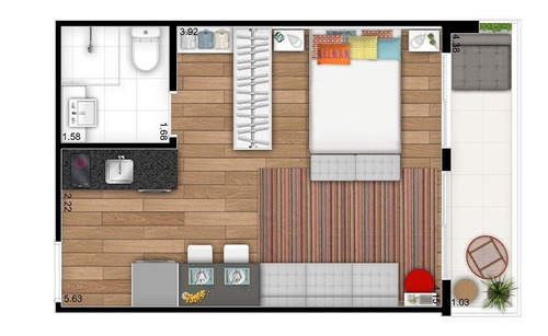 Imagem 12 de 14 de Studio Residencial Para Venda, Centro, São Paulo - St6870. - St6870-inc