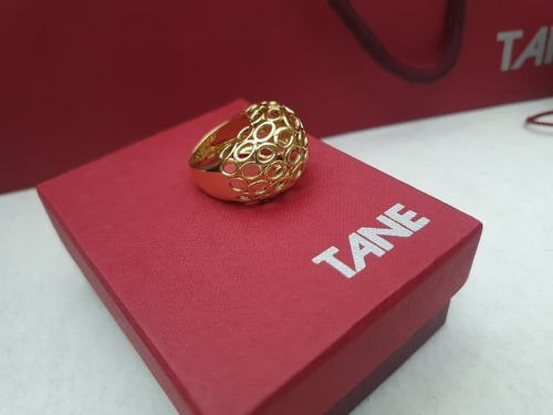 Anillo Tane Oro Amarillo 18 K No Tiffany Cartier Bvlgari