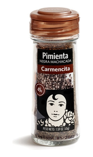 Pimienta Negra Carmencita X 45gr Machacada 101267
