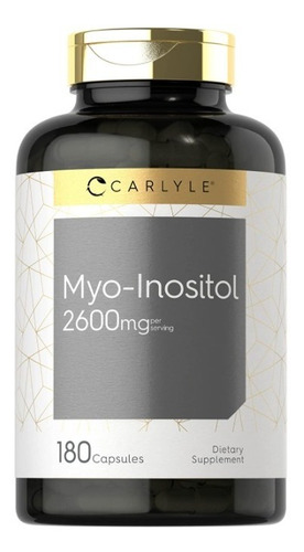 Myo-inositol 2600mg 180 Capsulas De Carlyle Fertilidad