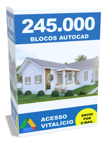 245mil Projetos Planta Baixa Engenharia Autocad +2d+brindes