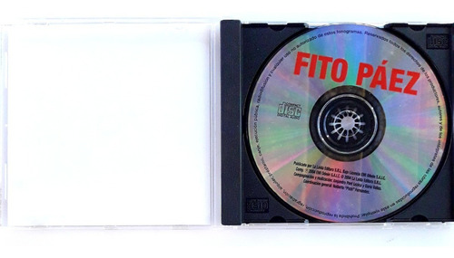 Imagen 2 de 6 de Cd Oka Fito Paez Exitos