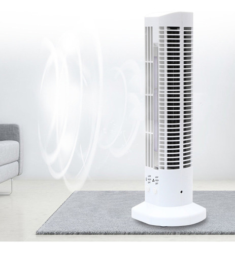 Ventilador De Mesa Tipo Torre (bk), Enfriador De Aire Silenc