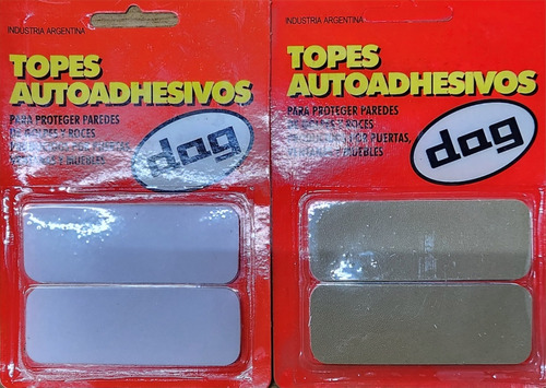 Tope Autoadhesivo Rectangular De 80mm Por 30mm