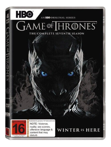 Game Of Thrones 7 Temporada X4 Dvd Original Nuevo Fisico