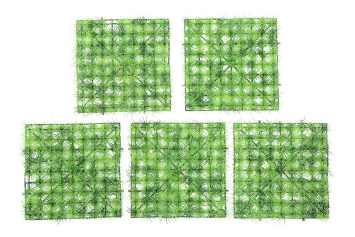 Césped Artificial, 5 Unidades, Césped De Simulación De Pared