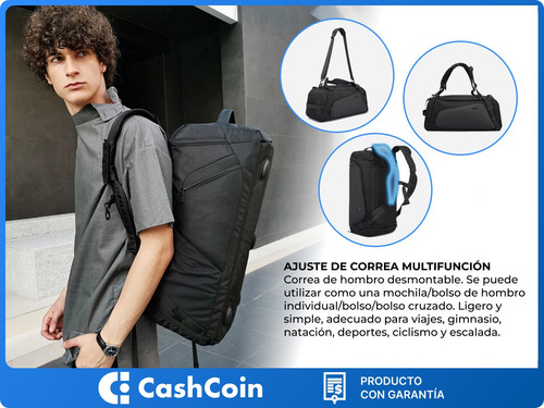 Bolso Mochila Walla Rostock 40 Lts Urbano Deportivo Camping