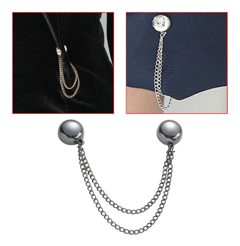 Pinza Para Ropa, Pinza Para Botón Plástico Negro