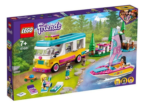 Lego 41681 Friends Casa Rodante Y Barco De Vela