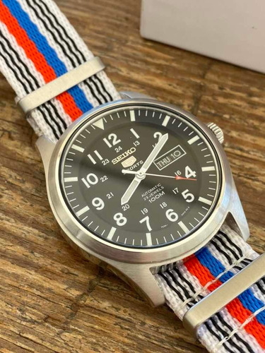 Seiko 5 Sport Militar Snzg11j1 100m