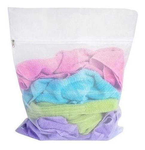 5 Bag Limp Proteção De Casacos Jaquetas C/ Zíper 70x50cm