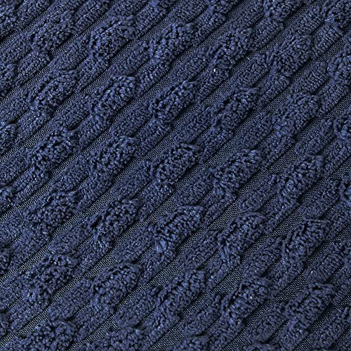 Conjunto De 2 Cubiertas De Cojines Decorativos En Color Azu
