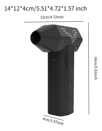 Mini Soplador Portátil Para Coche, Soplador En 80000 Rpm