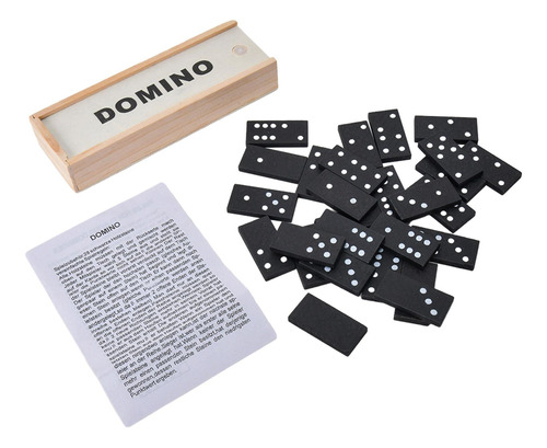 Juego De Dominó Double Six, Juego De Mesa Divertido Y