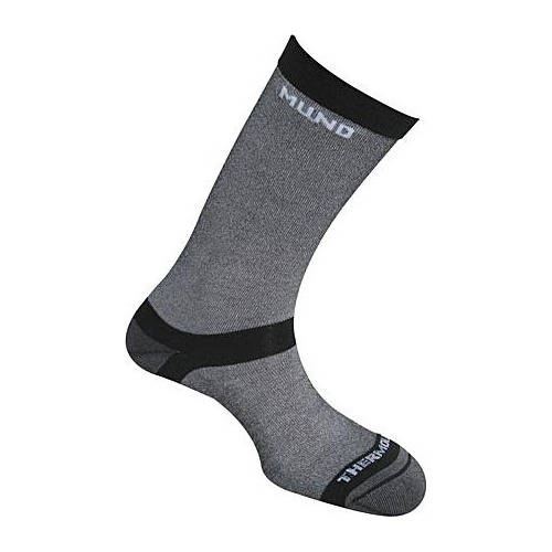 Calcetín Elbrus Mund Color: Negro-gristalla: S (31-35 Eu)
