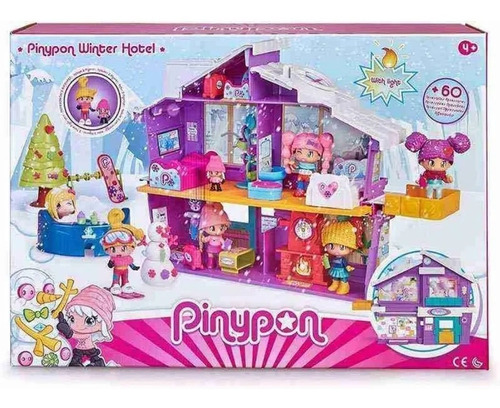 Pinypon Hotel De Invierno Accesorios Y 2 Figuras Original