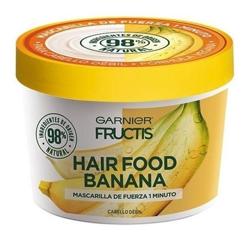 Mascarilla Capilar Fructis 1min Banana | MercadoLibre