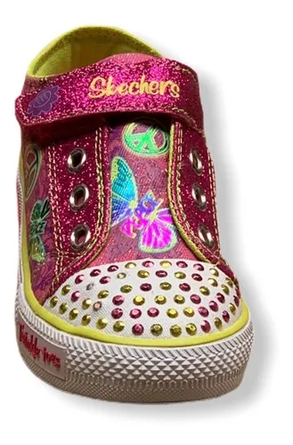 Gold skechers twinkle toes discount