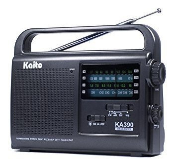 Kaito Ka390 Radio Ama Fm Portátil De Onda Corta Para Am /fm
