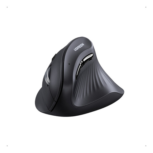 Mouse Vertical Inalambrico 4000dpi 6 Botones Ergonomico Conf Color Negro