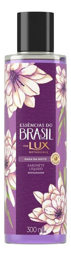 Sabonete Líquido Dama-da-noite Lux Essências Do Brasil 300ml